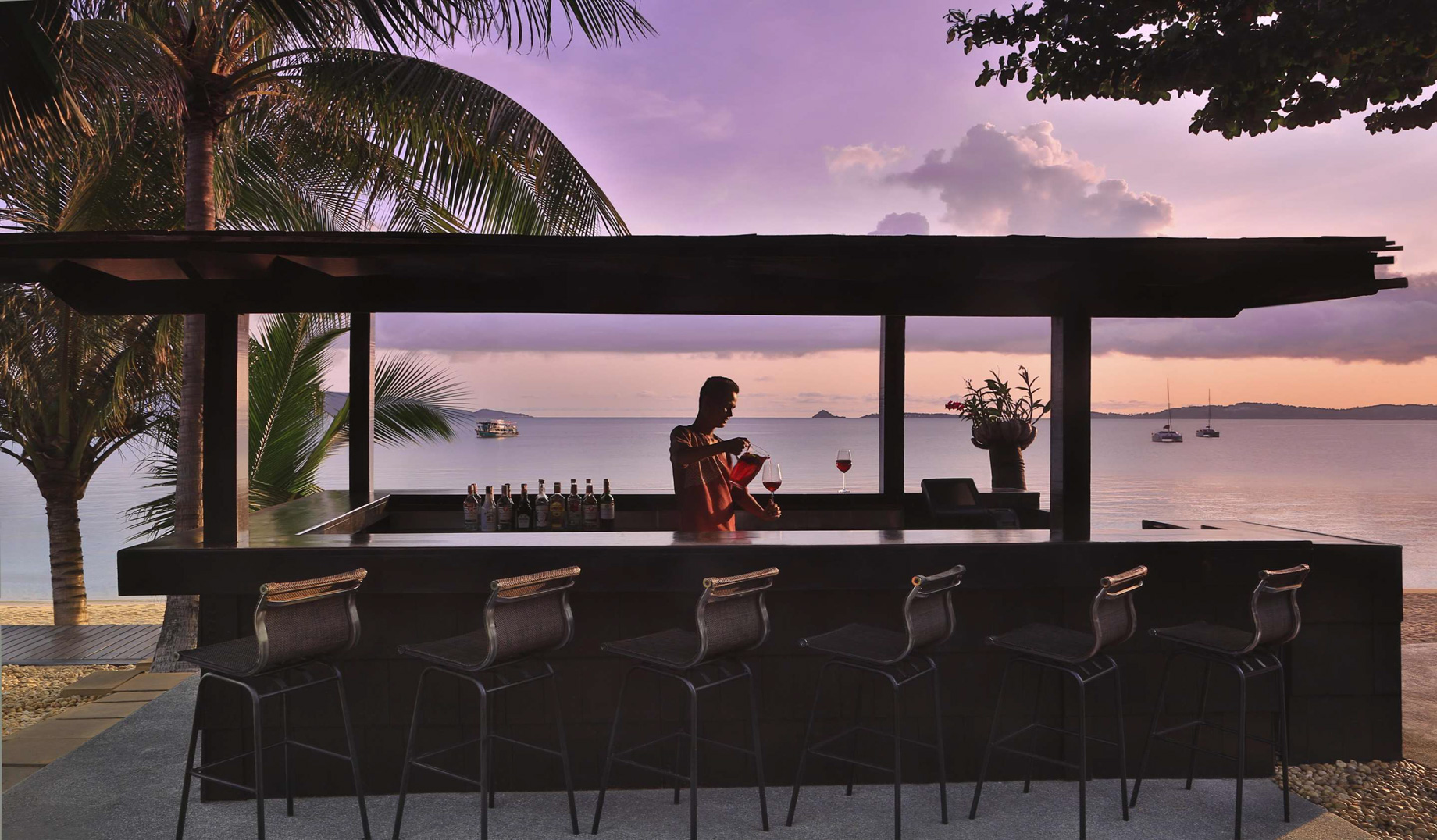 Anantara Bophut Koh Samui Resort – Thailand – Beach Bar