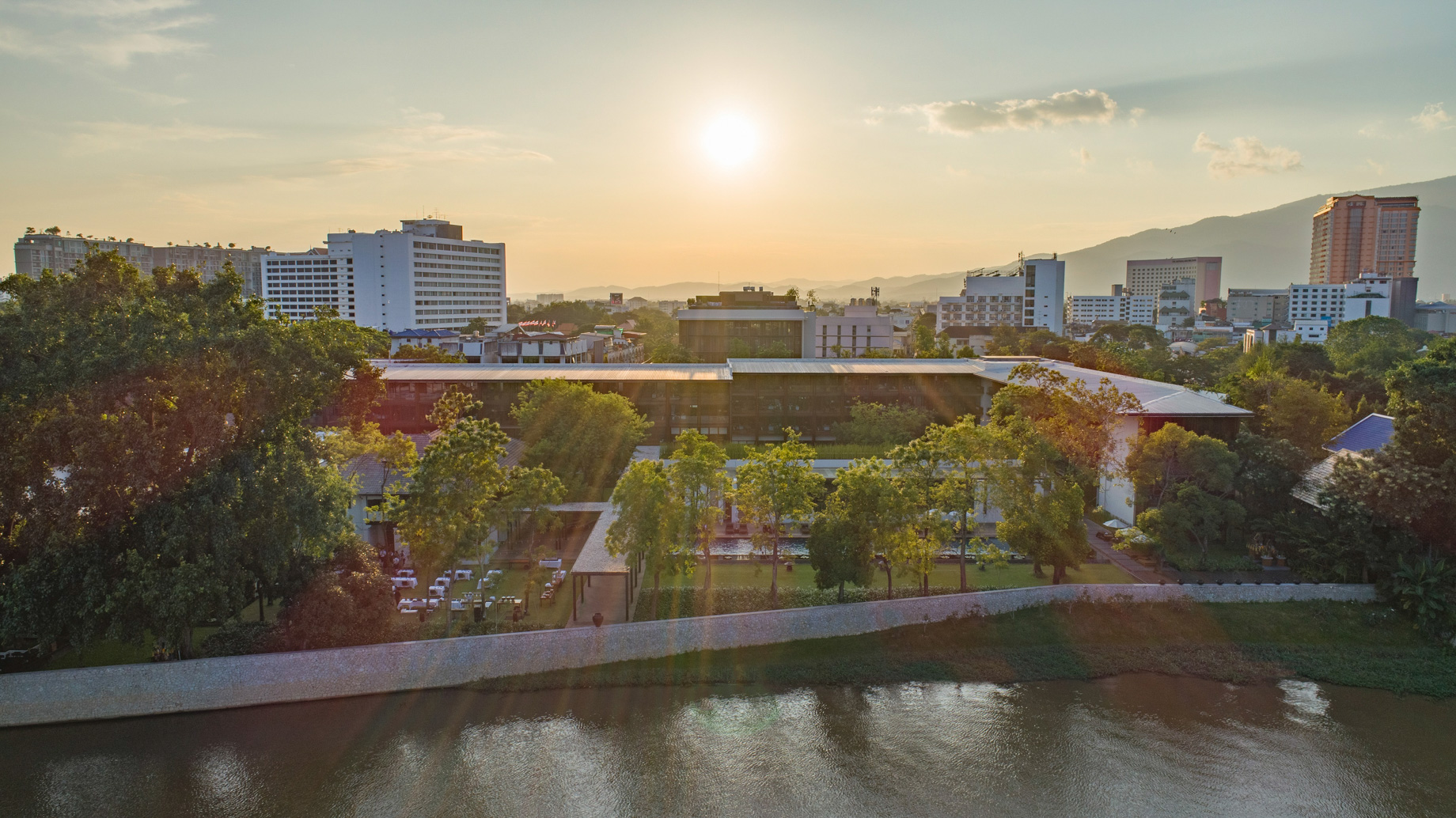 Anantara Chiang Mai Resort - Thailand - Resort Sunset