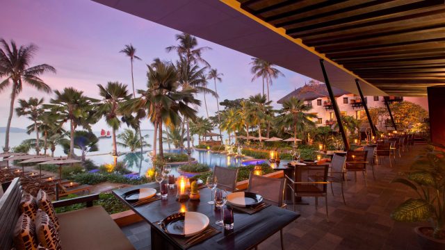 Anantara Bophut Koh Samui Resort - Thailand - Poolside Dining