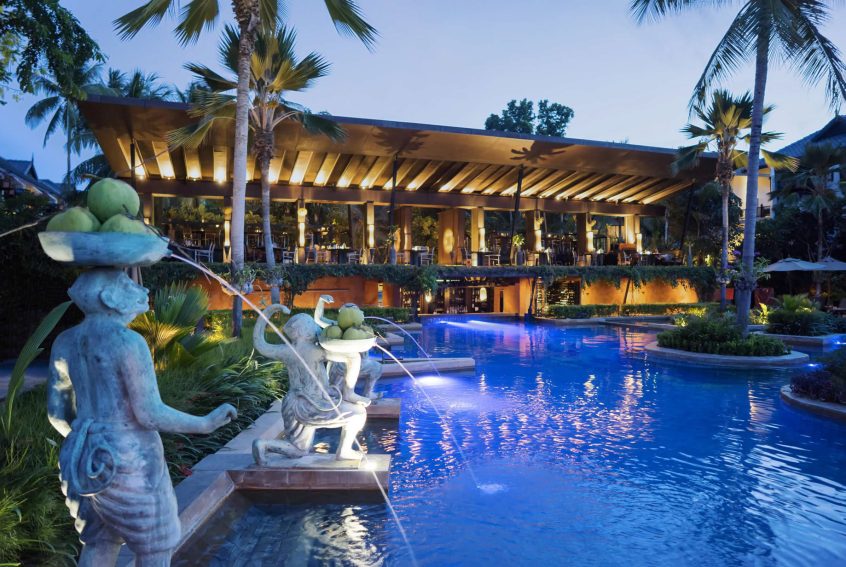Anantara Bophut Koh Samui Resort - Thailand - Poolside Dining