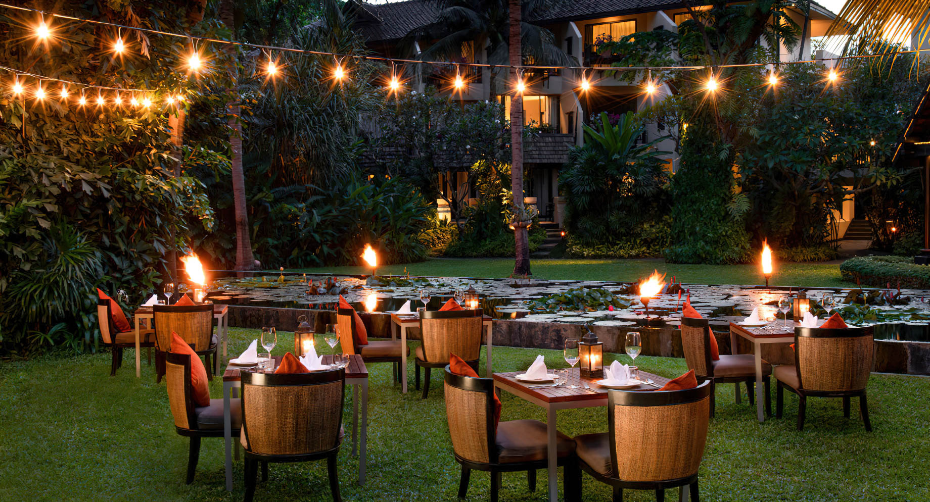 Anantara Bophut Koh Samui Resort – Thailand – Garden Dining