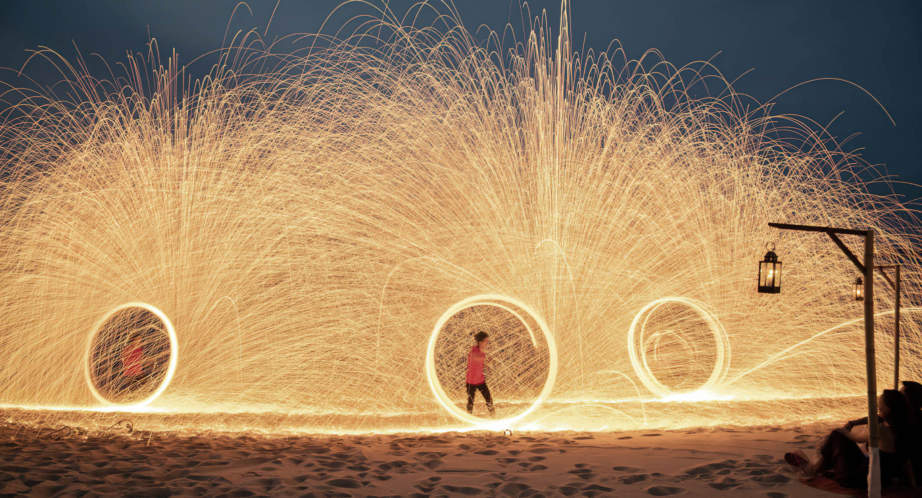 Anantara Bophut Koh Samui Resort – Thailand – Beach Flame Show