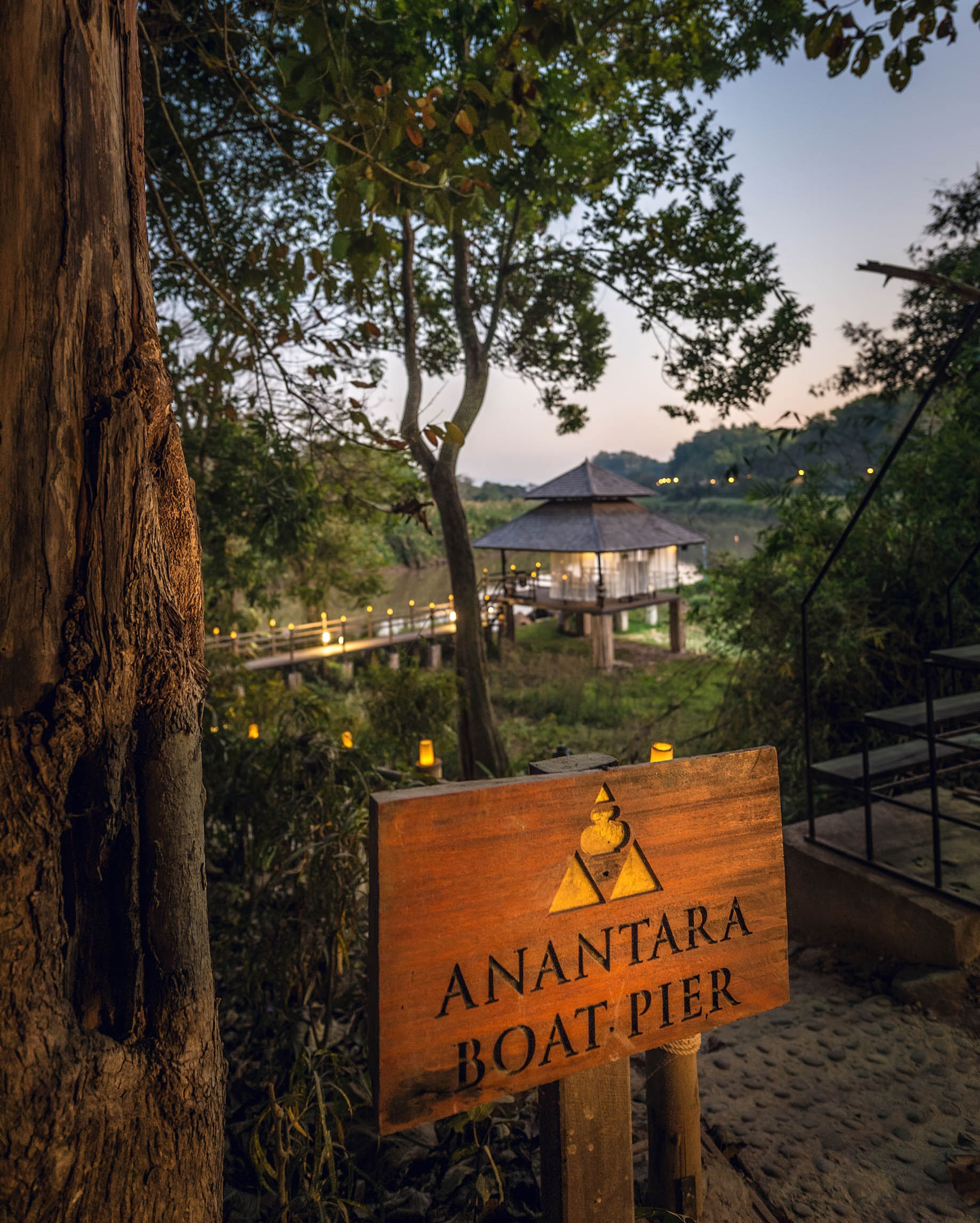 Anantara Golden Triangle Elephant Camp & Resort - Chiang Rai, Thailand - Boat Pier