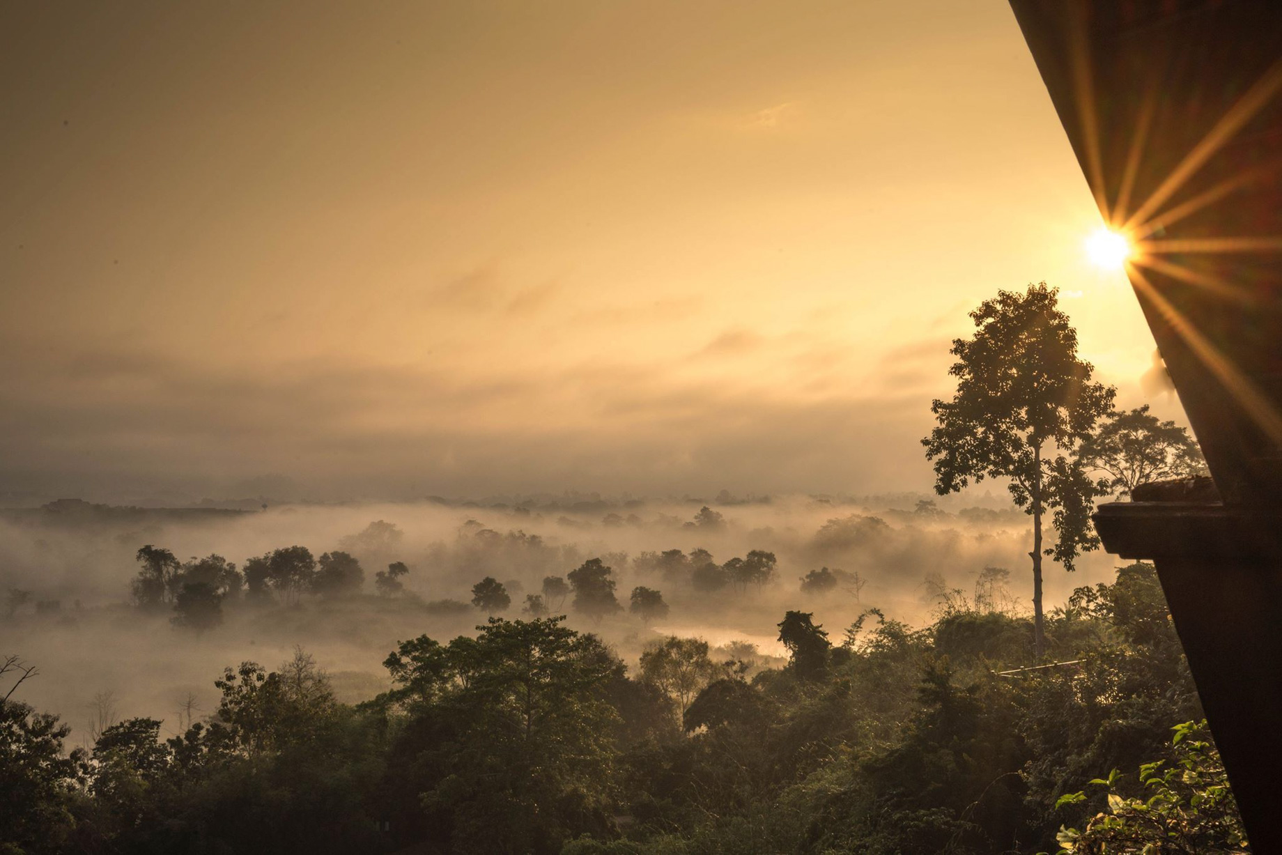 Anantara Golden Triangle Elephant Camp & Resort - Chiang Rai, Thailand - Sunset View