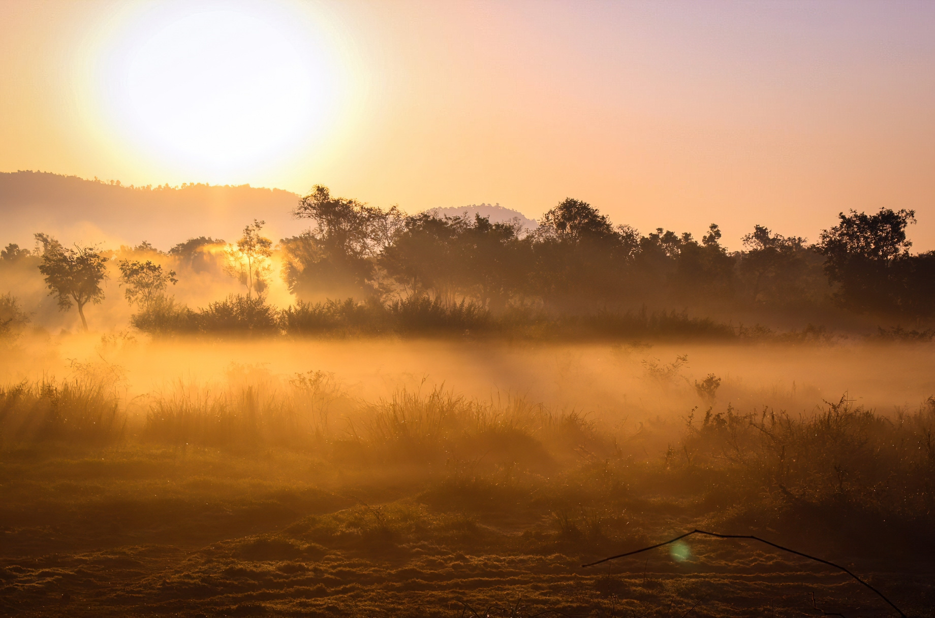 Anantara Golden Triangle Elephant Camp & Resort - Chiang Rai, Thailand - Sunset View