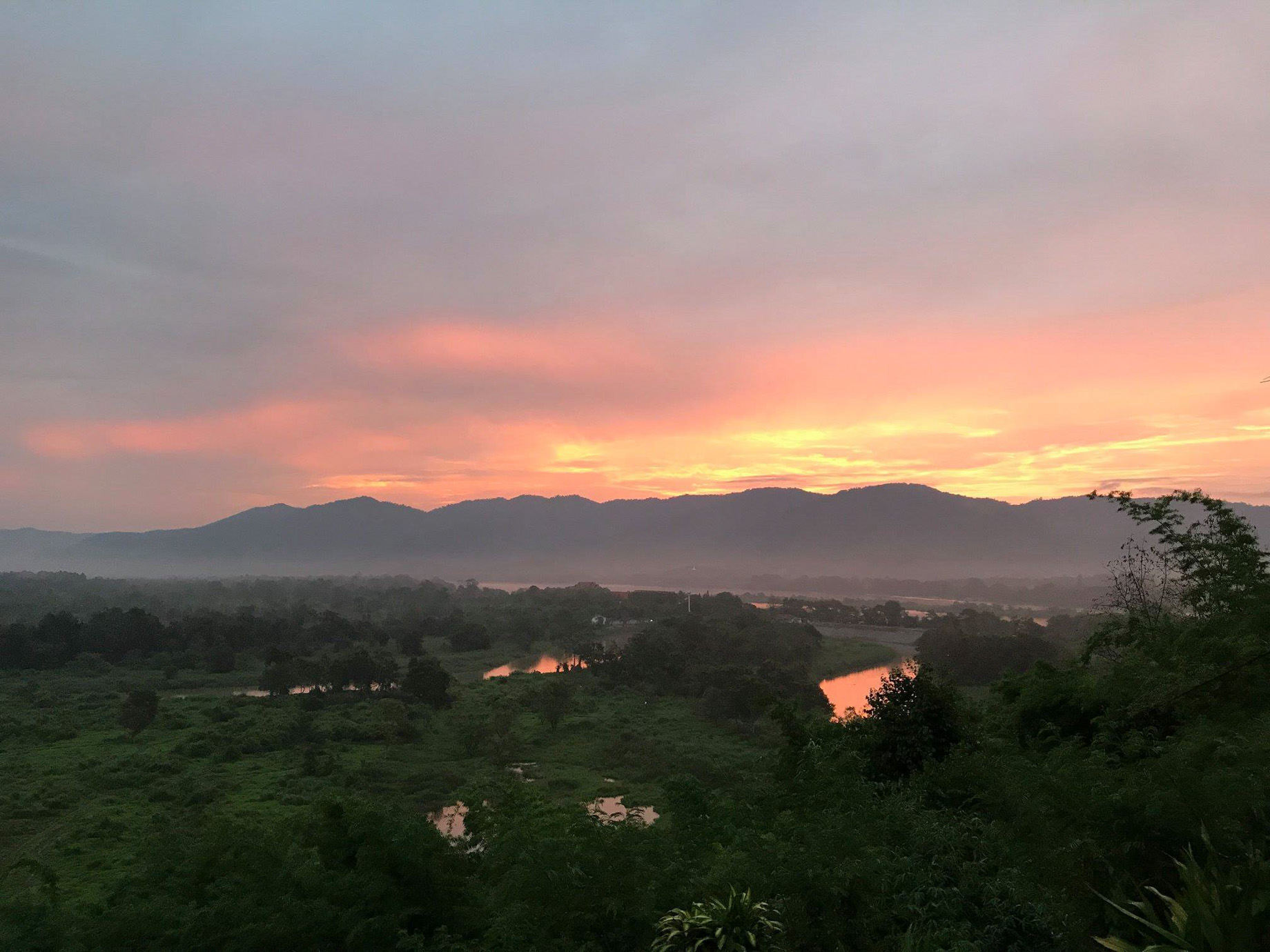 Anantara Golden Triangle Elephant Camp & Resort – Chiang Rai, Thailand – Sunset View
