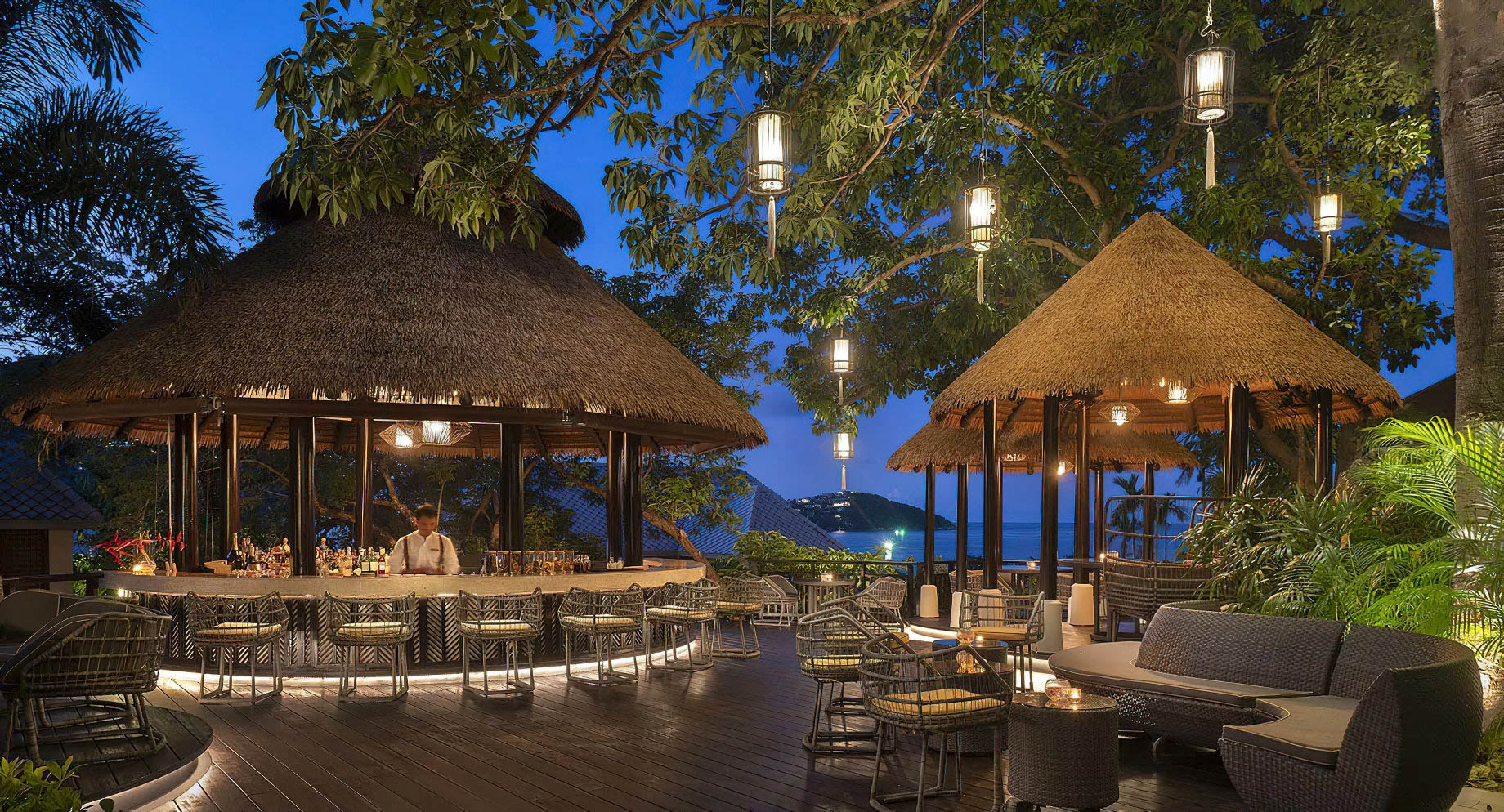 Anantara Lawana Koh Samui Resort - Thailand - The Singing Bird Lounge
