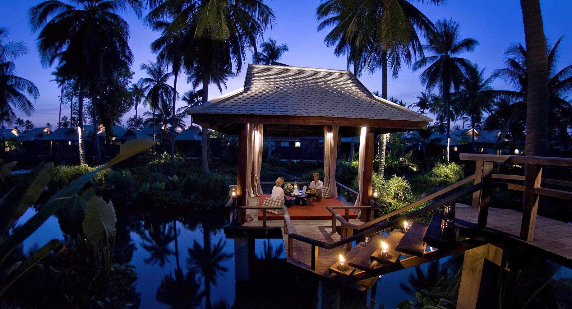 Anantara Mai Khao Phuket Villas Resort – Thailand – Lagoon Sunset Dining