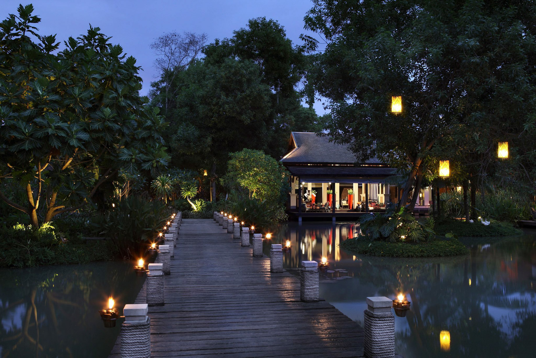 Anantara Mai Khao Phuket Villas Resort – Thailand – Lagoon Sunset View