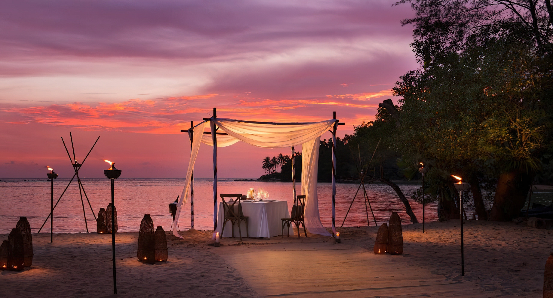 Anantara Layan Phuket Resort & Residences – Thailand – Sunset Beach Dining