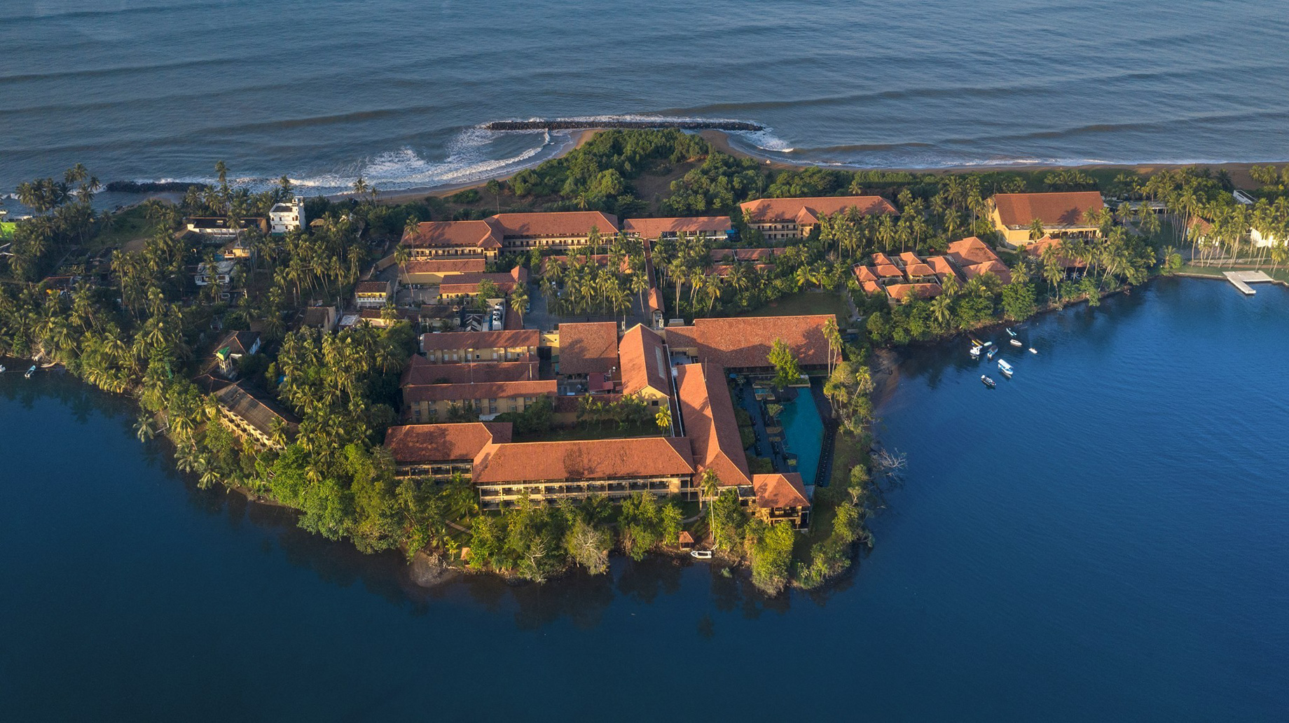 Anantara Kalutara Resort – Sri Lanka – Aerial View