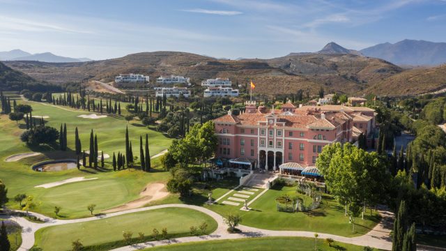 Anantara Villa Padierna Palace Benahavís Marbella Resort - Spain - Exterior Aerial View