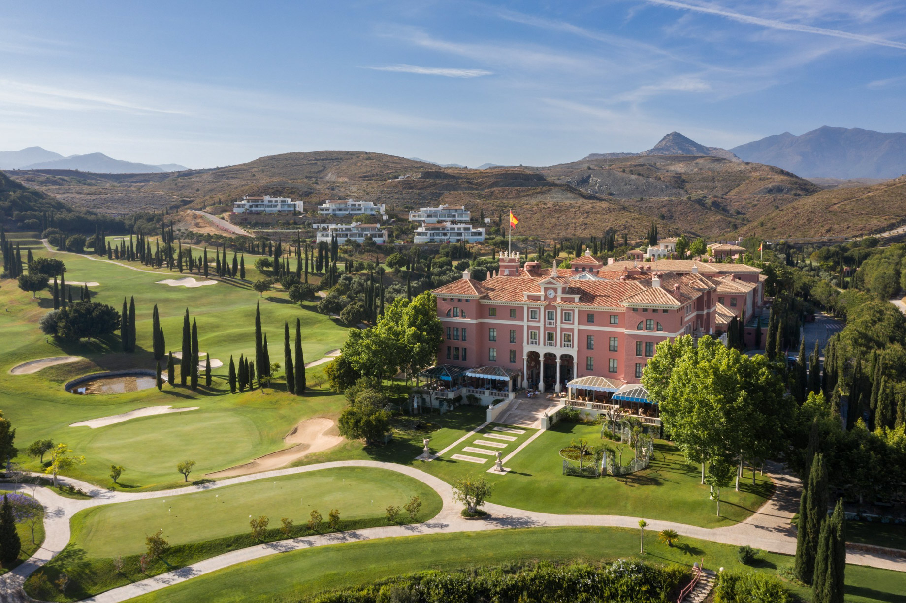 Anantara Villa Padierna Palace Benahavís Marbella Resort - Spain - Exterior Aerial View