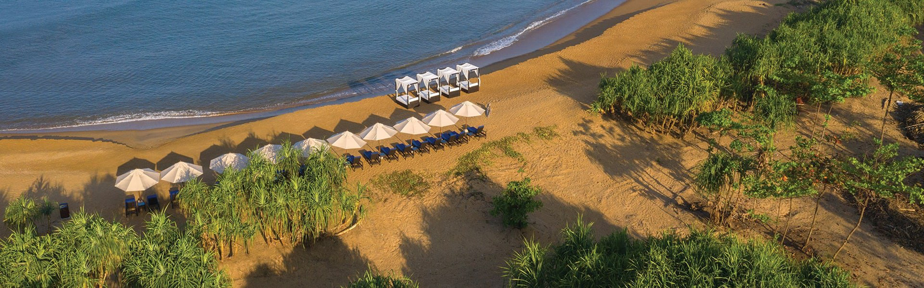 Anantara Kalutara Resort – Sri Lanka – Beach Aerial View