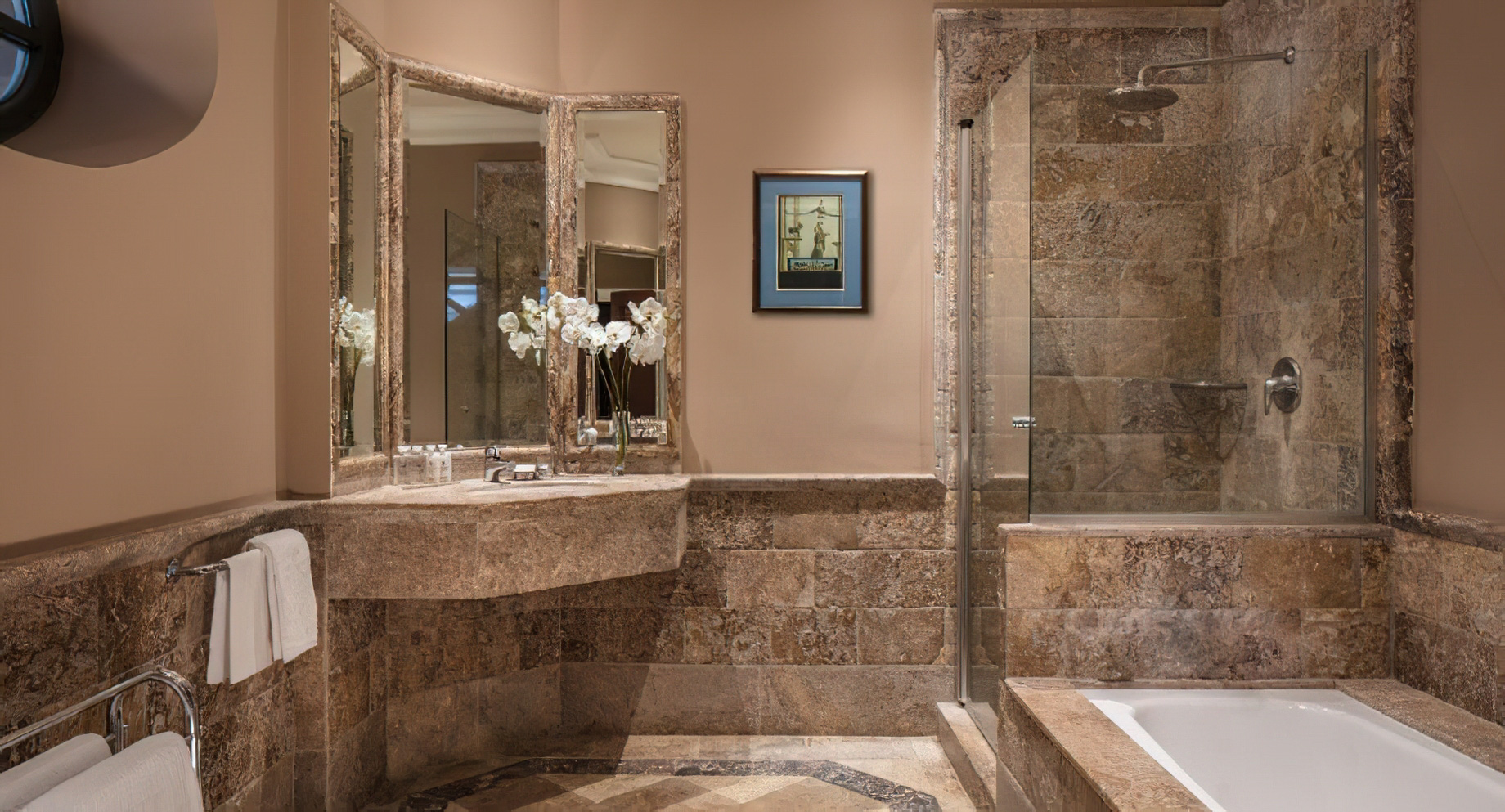 Anantara Villa Padierna Palace Benahavís Marbella Resort – Spain – Guest Bathroom