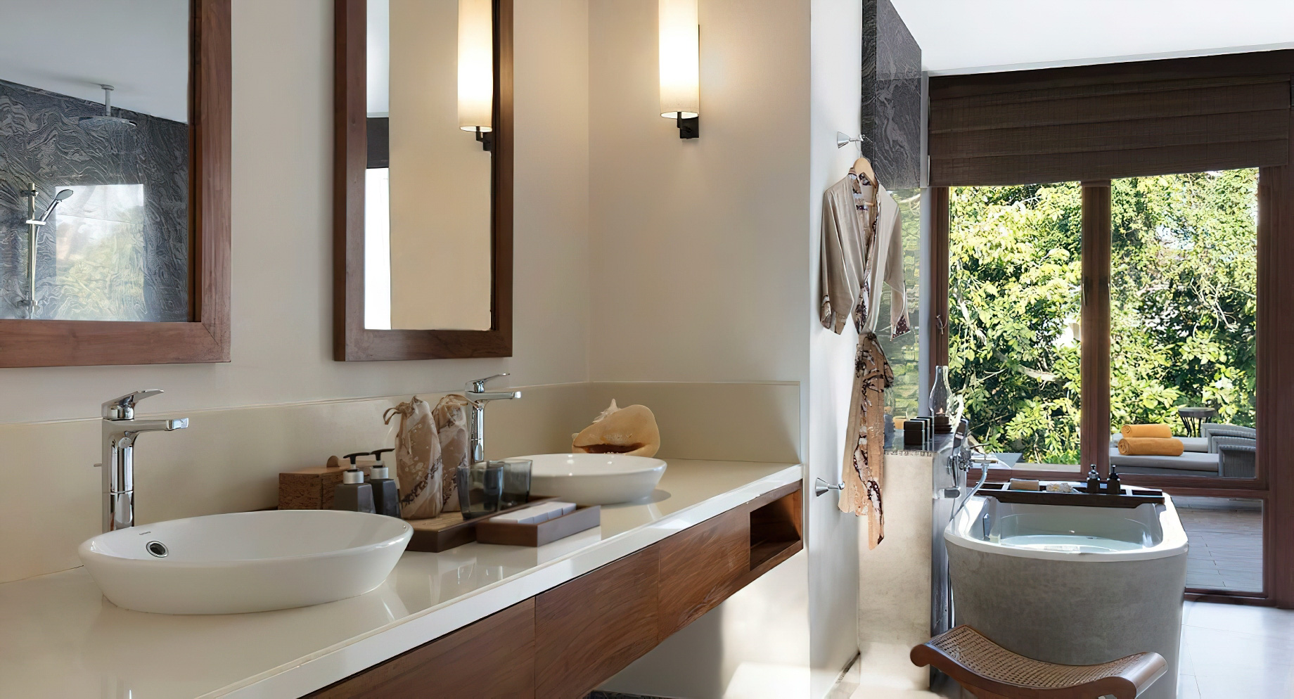 Anantara Peace Haven Tangalle Resort - Sri Lanka - Garden Pool Villa Bathroom