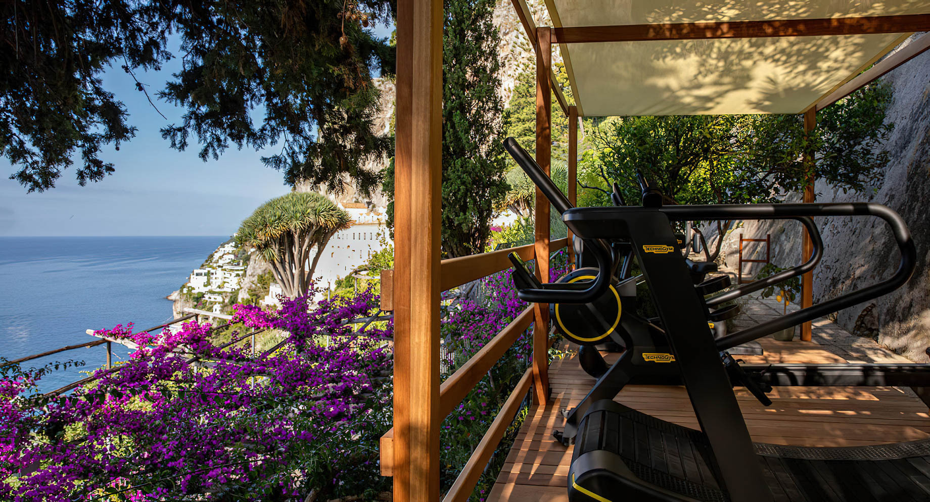 Anantara Convento Di Amalfi Grand Hotel - Italy - Panoramic Outdoor Gym