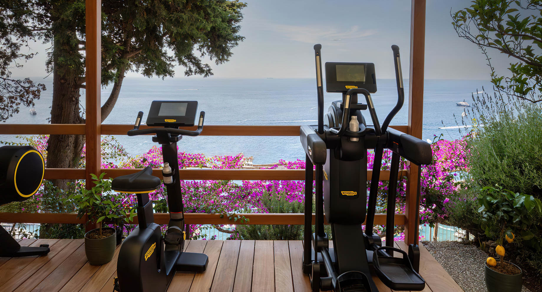 Anantara Convento Di Amalfi Grand Hotel - Italy - Panoramic Outdoor Gym