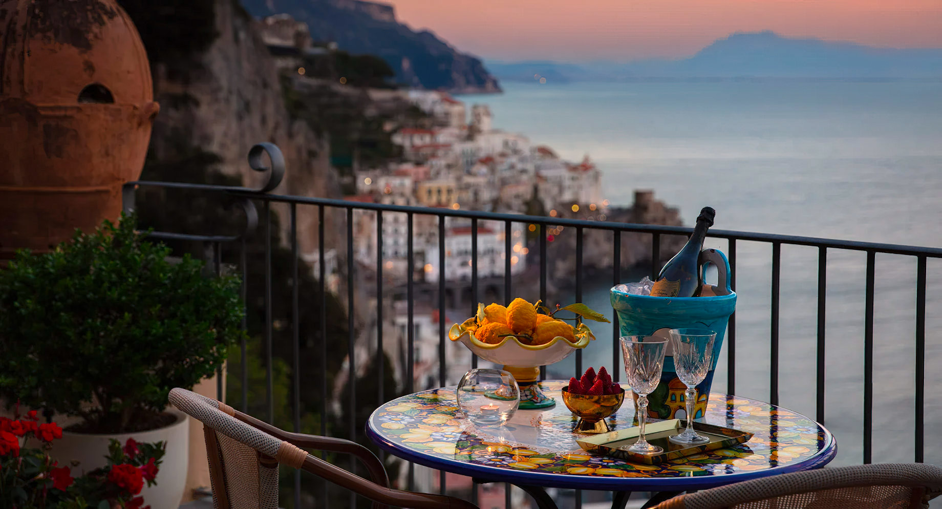 Anantara Convento Di Amalfi Grand Hotel – Italy – Sea View Terrace Dining