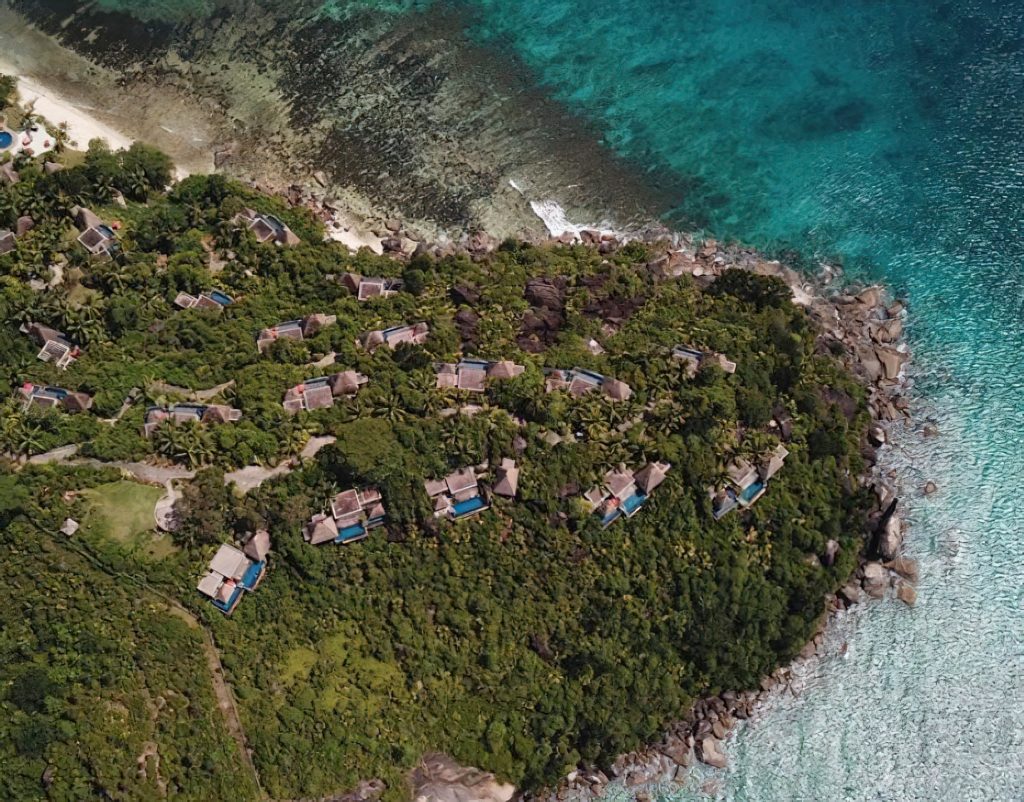 Anantara Maia Seychelles Villas - Anse Louis, Seychelles - Aerial View