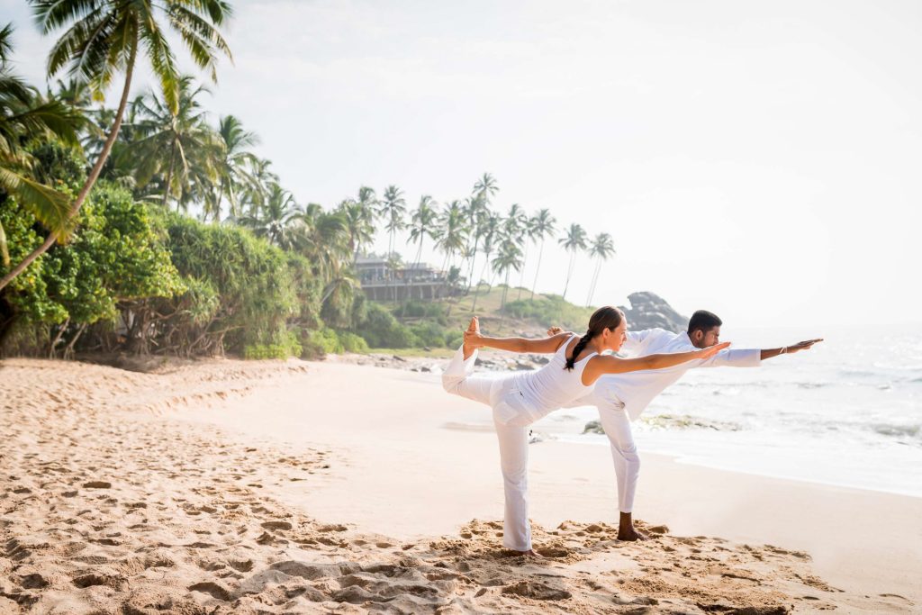 Anantara Peace Haven Tangalle Resort - Sri Lanka - Beach Yoga