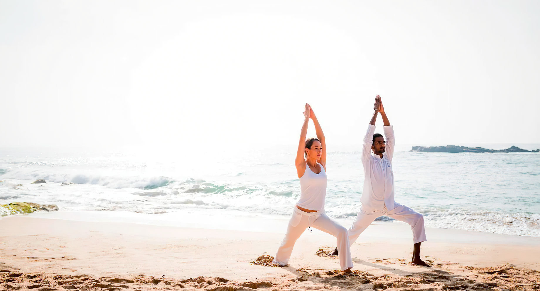 Anantara Peace Haven Tangalle Resort – Sri Lanka – Beach Yoga