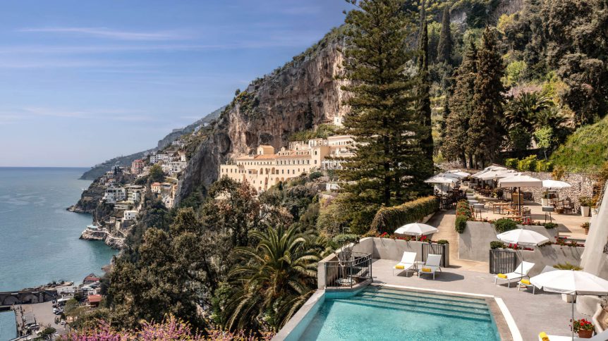 Anantara Convento Di Amalfi Grand Hotel - Italy - Pool View