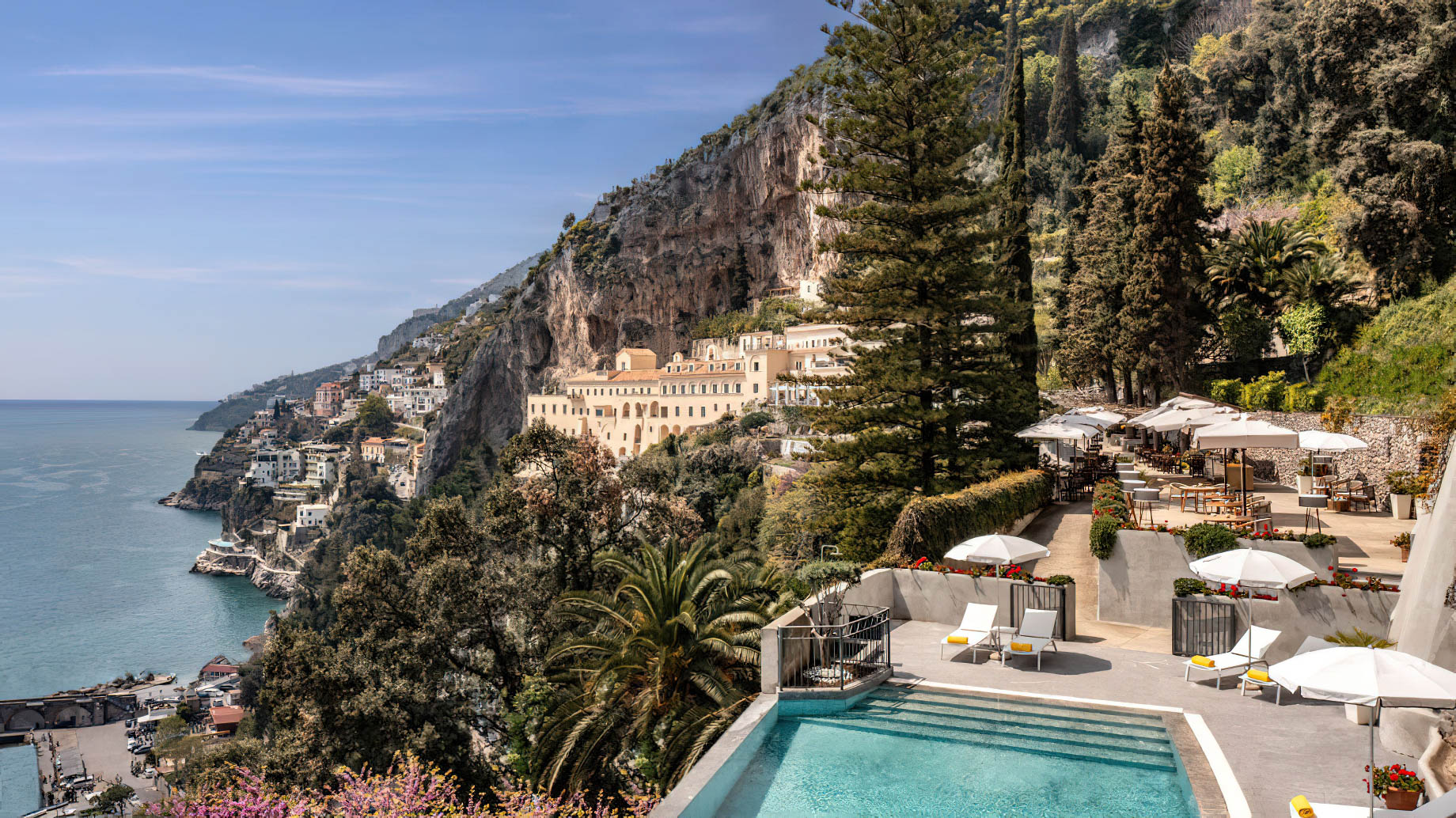 Anantara Convento Di Amalfi Grand Hotel – Italy – Pool View
