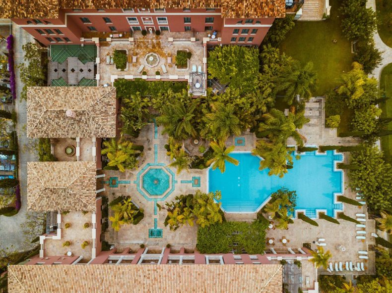 Anantara Villa Padierna Palace Benahavís Marbella Resort - Spain - Deck Pook Aerial View