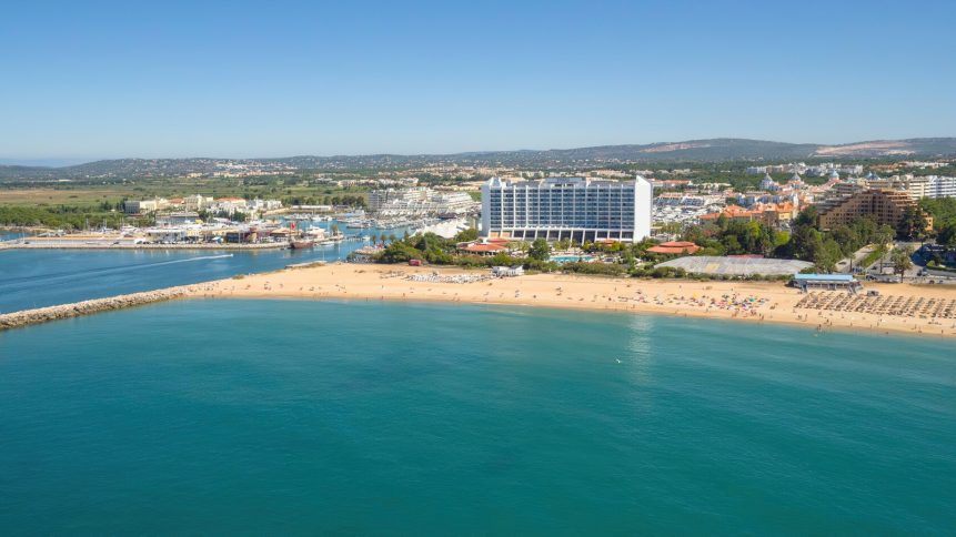 Tivoli Marina Vilamoura Algarve Resort - Portugal - Beach Aerial View