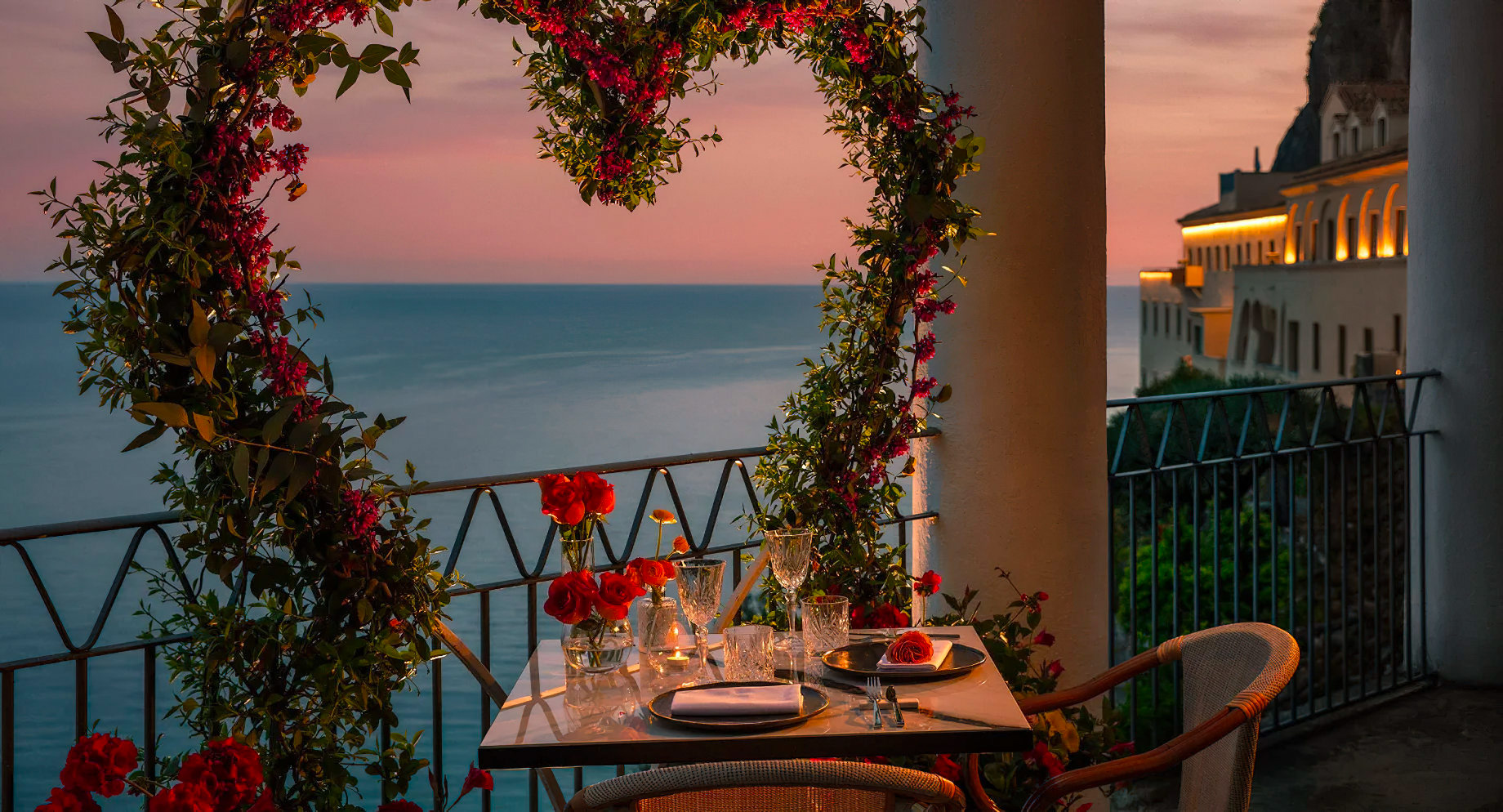 Anantara Convento Di Amalfi Grand Hotel - Italy - Sunset Ocean View Dining