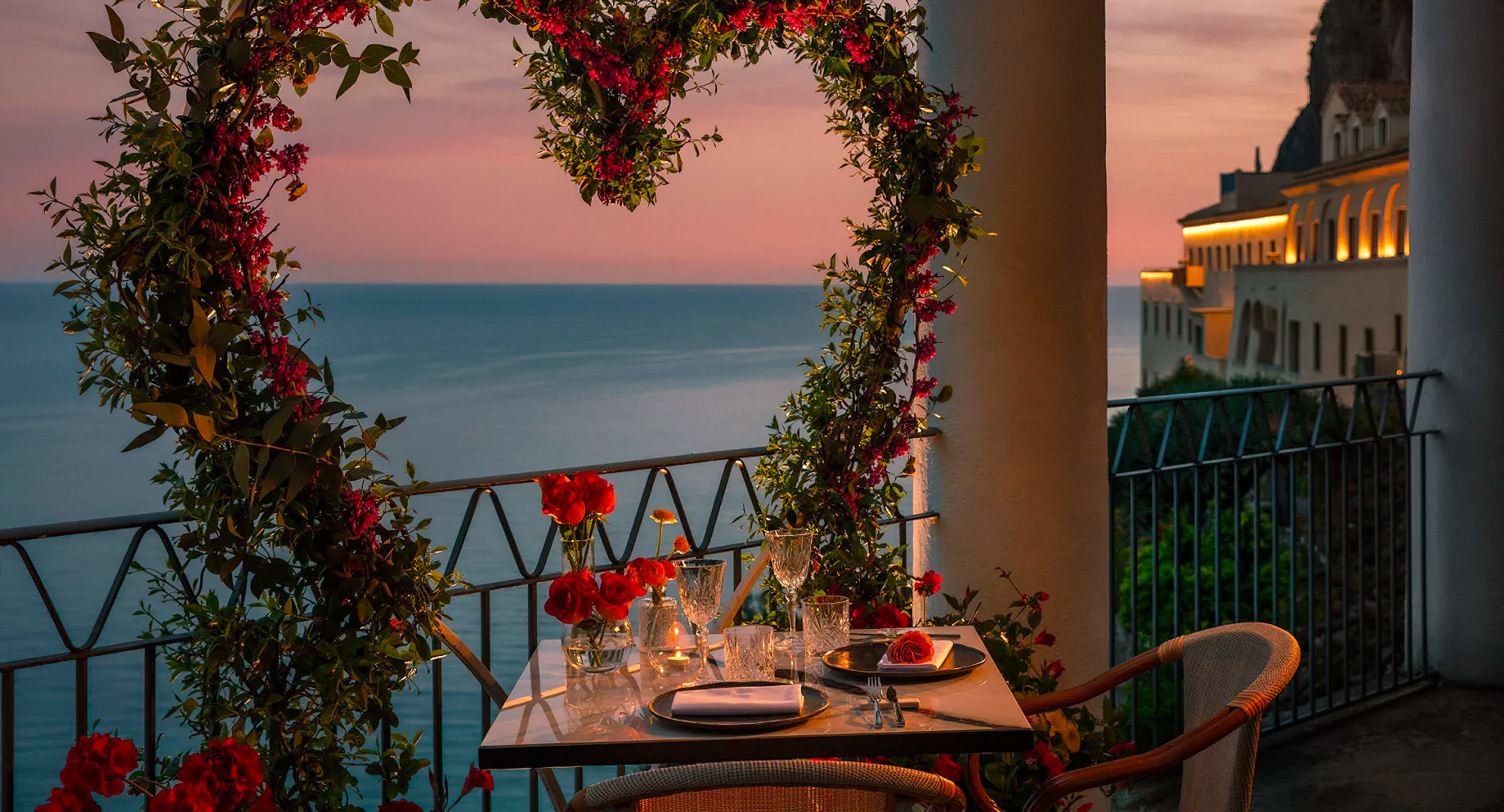 Anantara Convento Di Amalfi Grand Hotel – Italy – Sunset Ocean View Dining