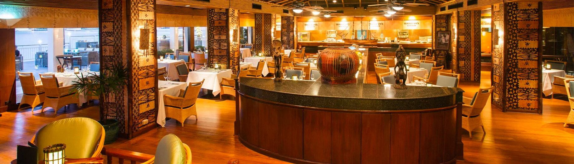 Anantara Riverside Bangkok Resort – Thailand – Trader Vics Restaurant