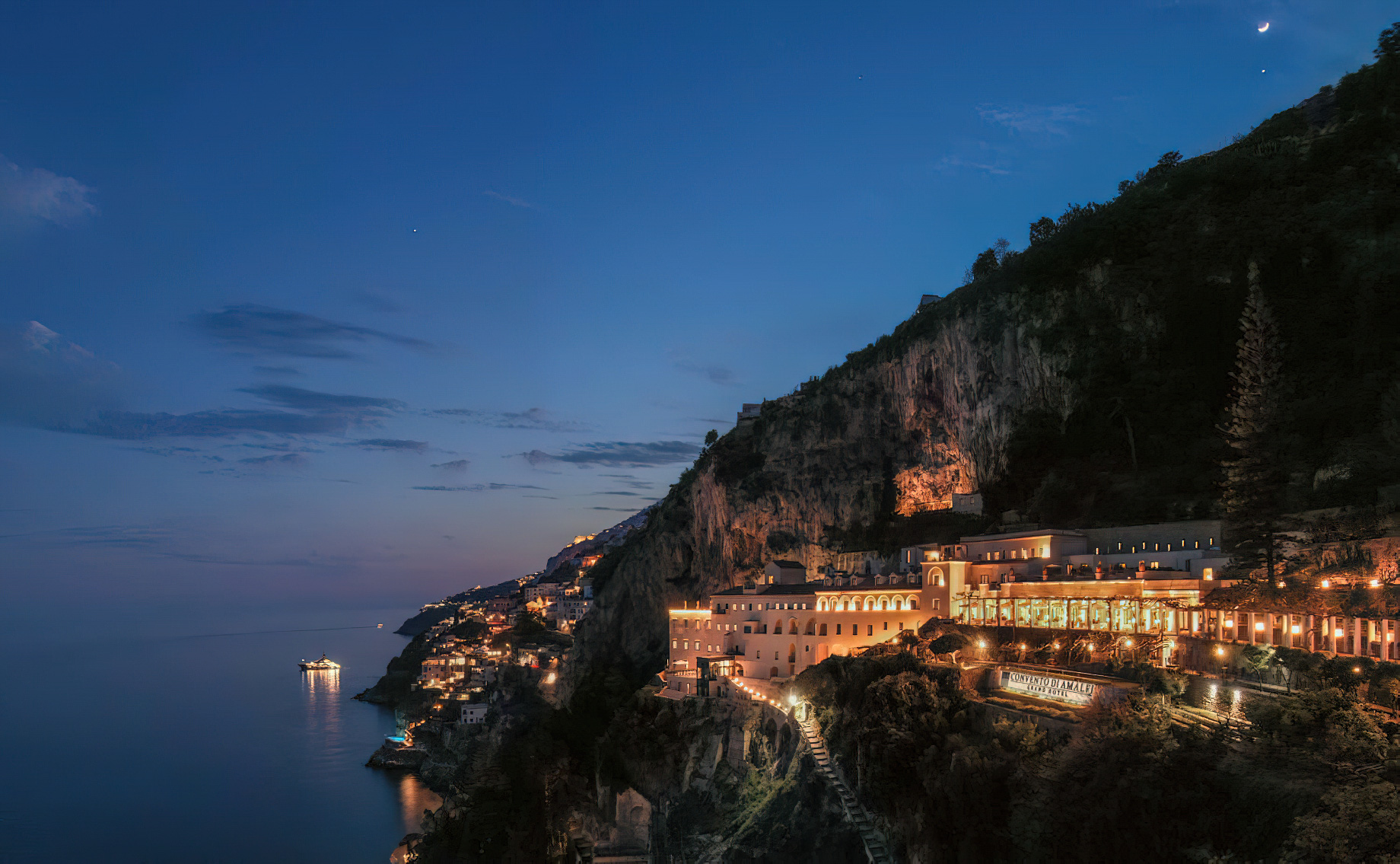 Anantara Convento Di Amalfi Grand Hotel – Italy – Hotel Night View