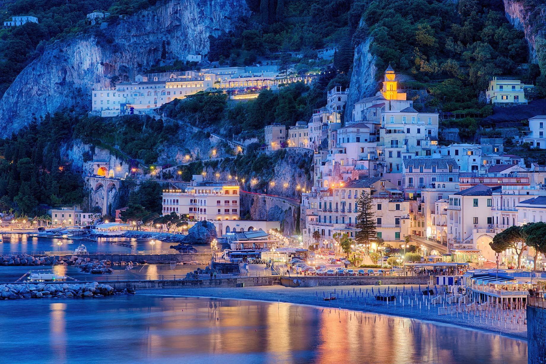 Anantara Convento Di Amalfi Grand Hotel - Italy - Hotel Night View