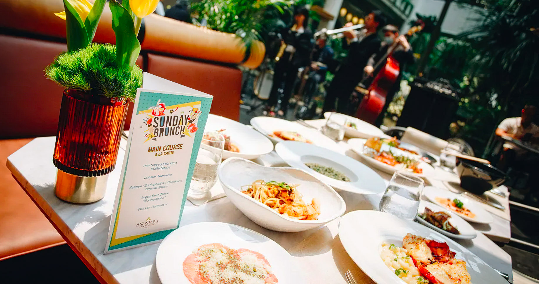 Anantara Siam Bangkok Hotel - Thailand - Sunday Brunch