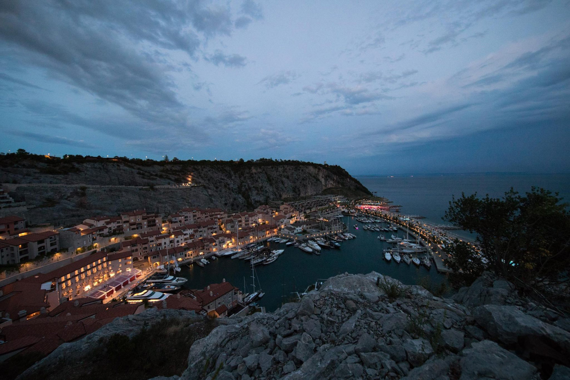 Tivoli Portopiccolo Sistiana Resort & Spa – Sistiana, Italy – Aerial View Sunset