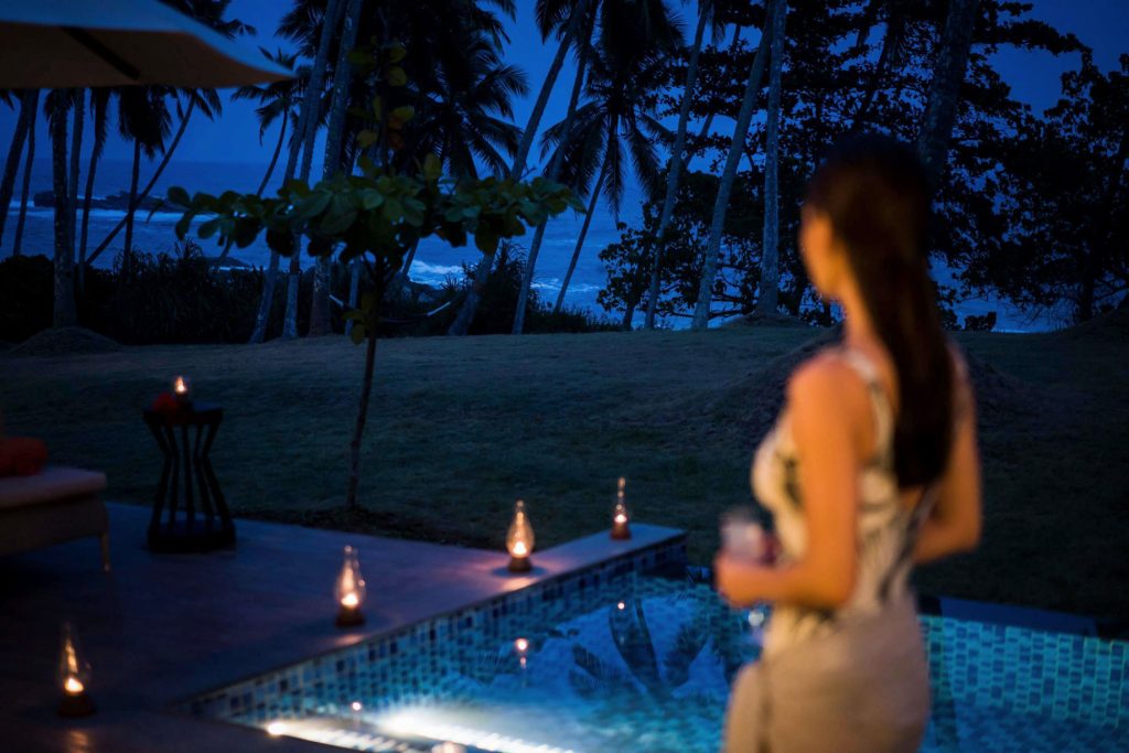 Anantara Peace Haven Tangalle Resort - Sri Lanka - Night Ocean View