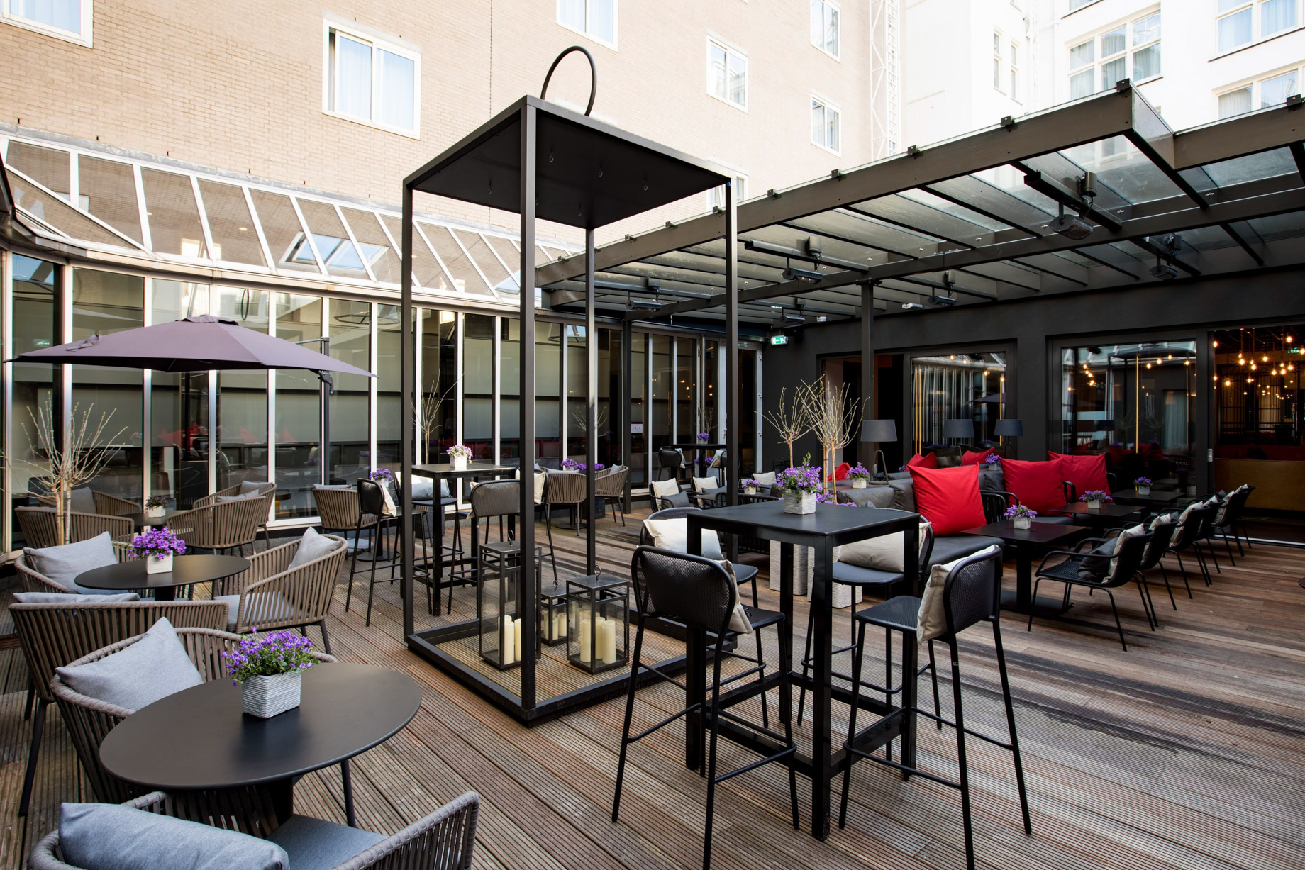 Anantara Grand Hotel Krasnapolsky Amsterdam – Netherlands – Patio
