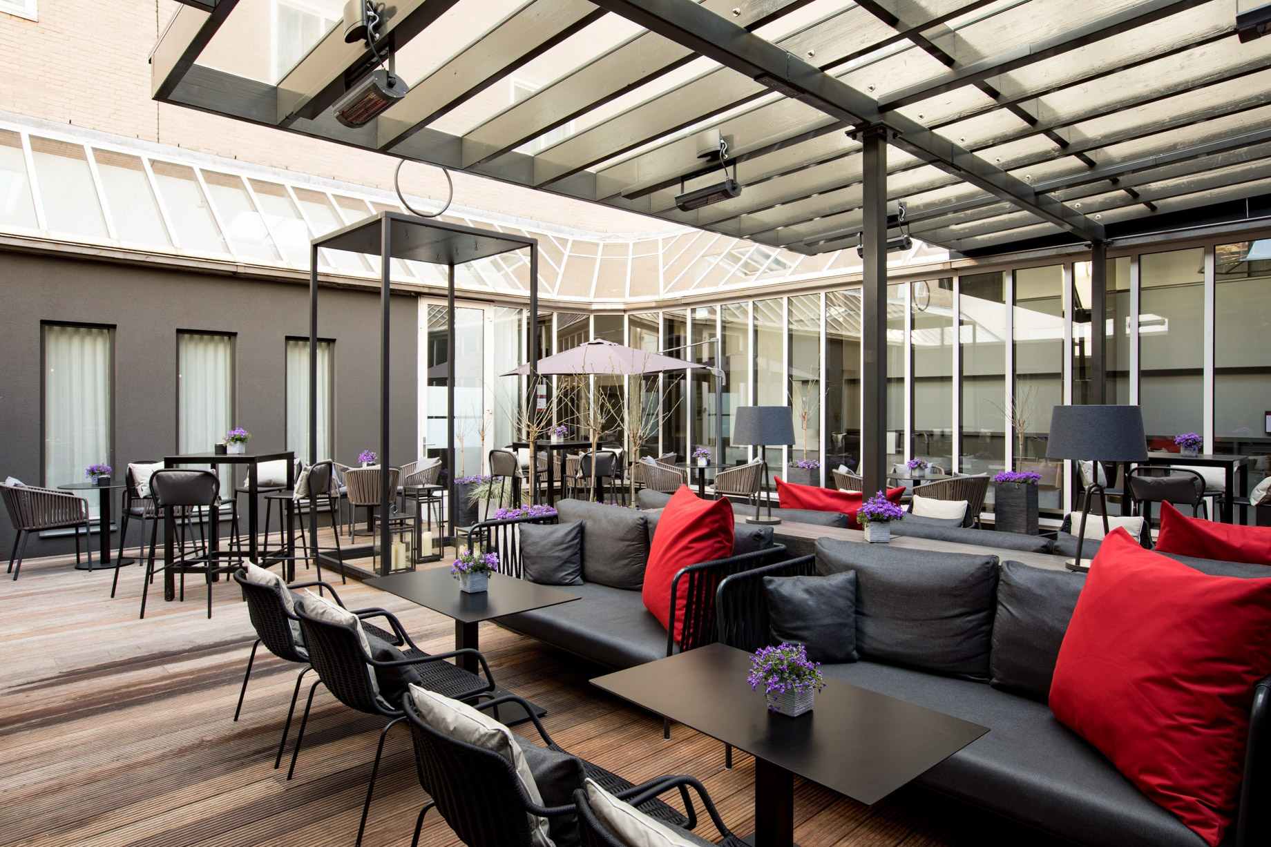 Anantara Grand Hotel Krasnapolsky Amsterdam – Netherlands – Patio