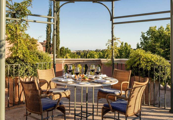 Anantara Villa Padierna Palace Benahavís Marbella Resort - Spain - Dining Terrace