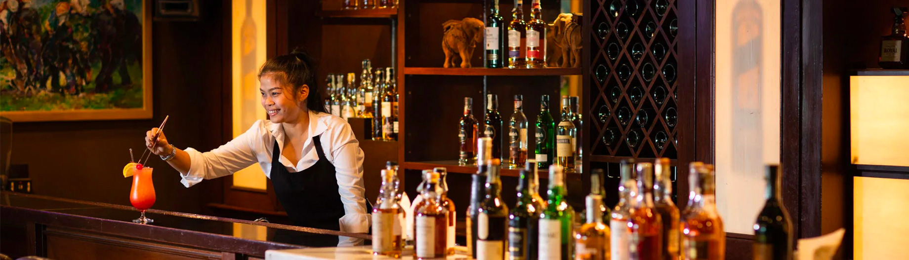 Anantara Riverside Bangkok Resort – Thailand – Elephant Bar