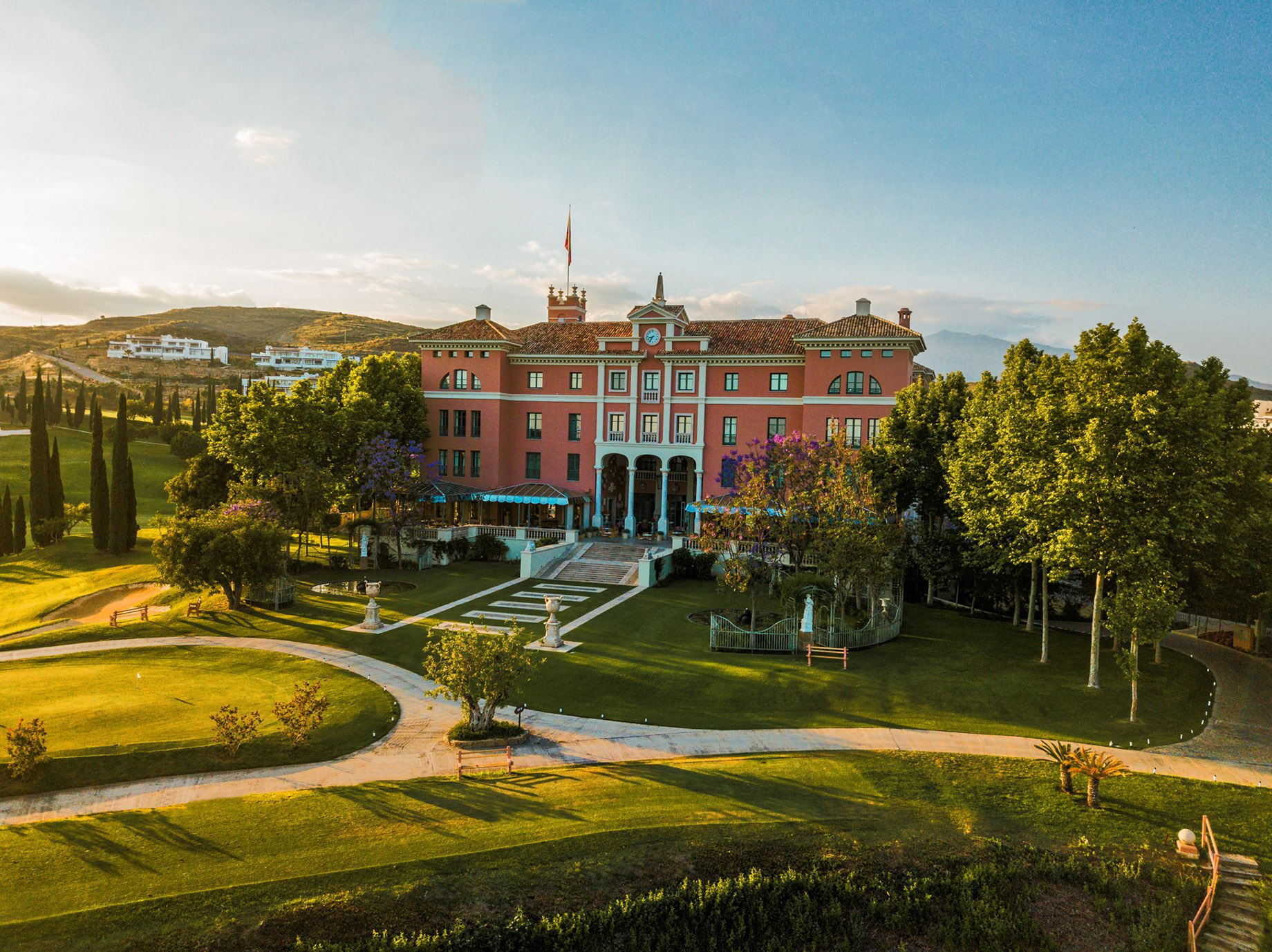 Anantara Villa Padierna Palace Benahavís Marbella Resort – Spain – Exterior Aerial View