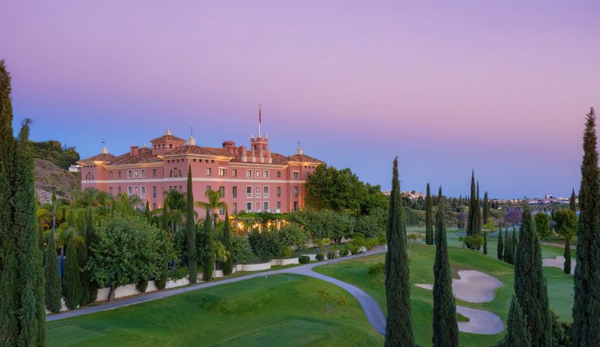 Anantara Villa Padierna Palace Benahavís Marbella Resort - Spain - Exterior Sunset View