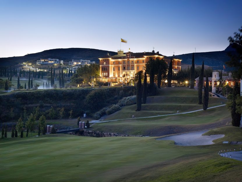Anantara Villa Padierna Palace Benahavís Marbella Resort - Spain - Exterior Sunset View