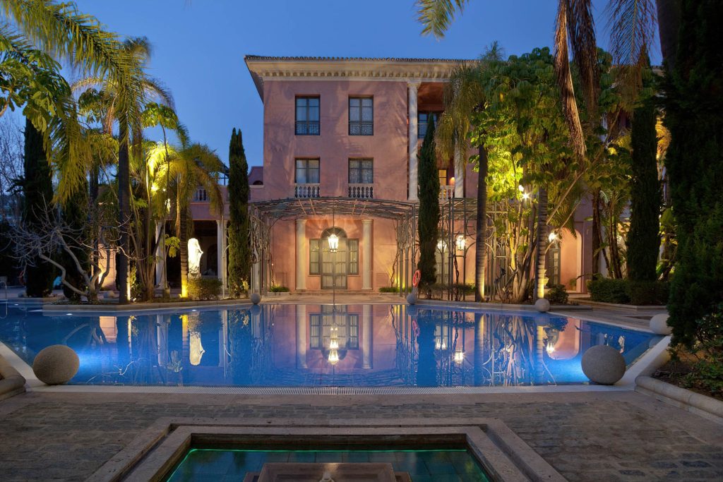 Anantara Villa Padierna Palace Benahavís Marbella Resort - Spain - Exterior Night View