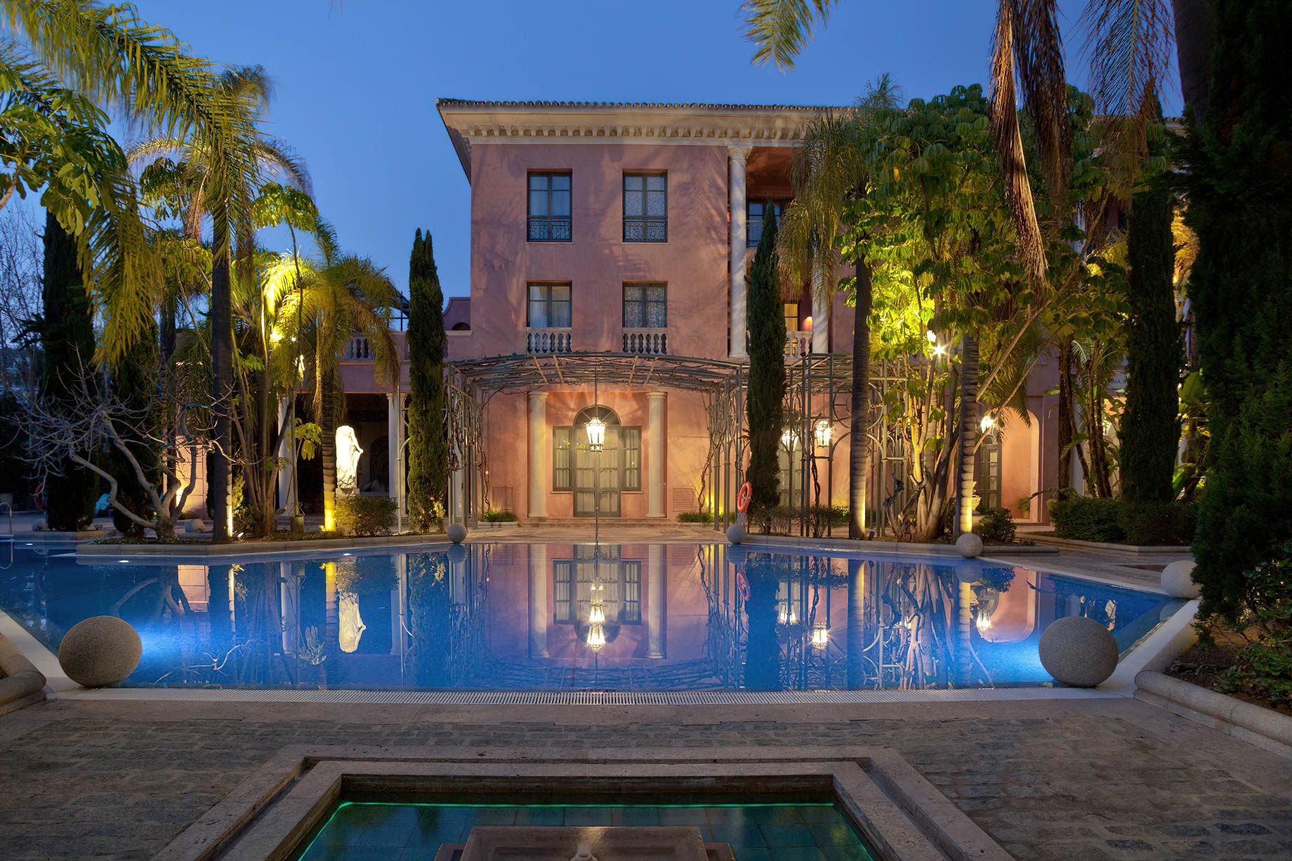 Anantara Villa Padierna Palace Benahavís Marbella Resort – Spain – Exterior Night View