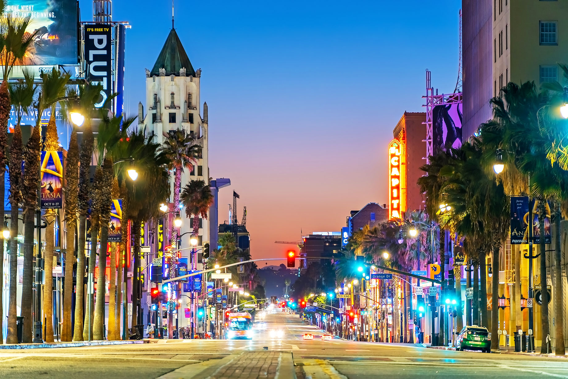 Hollywood Boulevard District – Los Angeles, California, USA