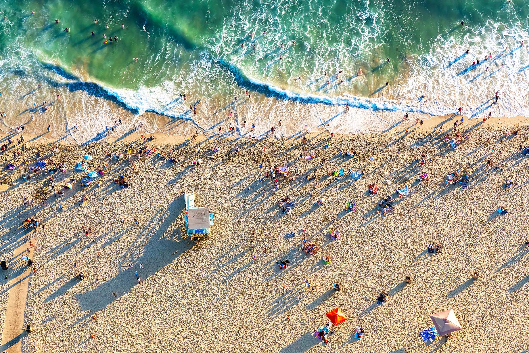 Santa Monica State Beach, California, USA