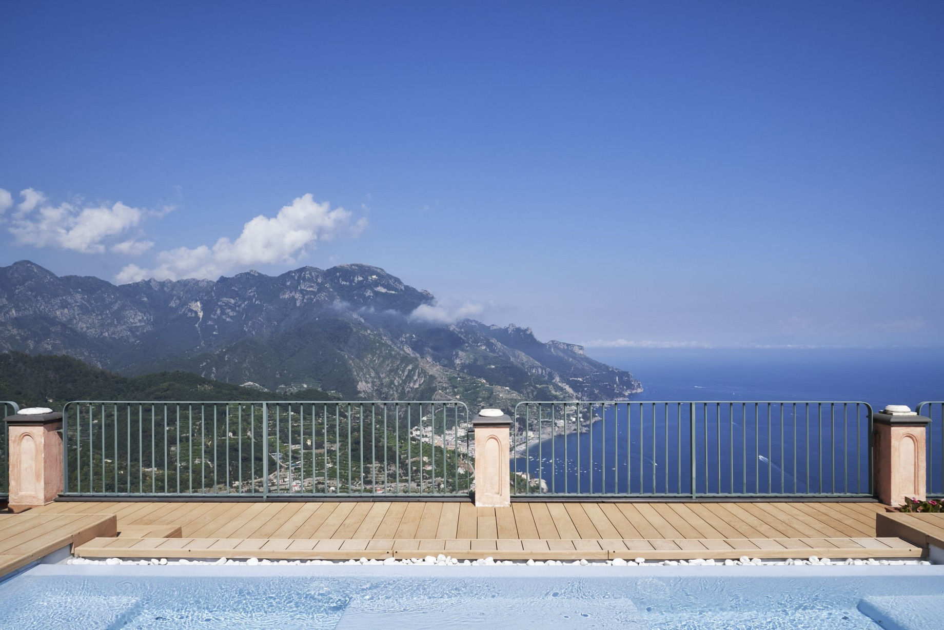 Palazzo Avino Hotel – Amalfi Coast, Ravello, Italy – Pool View